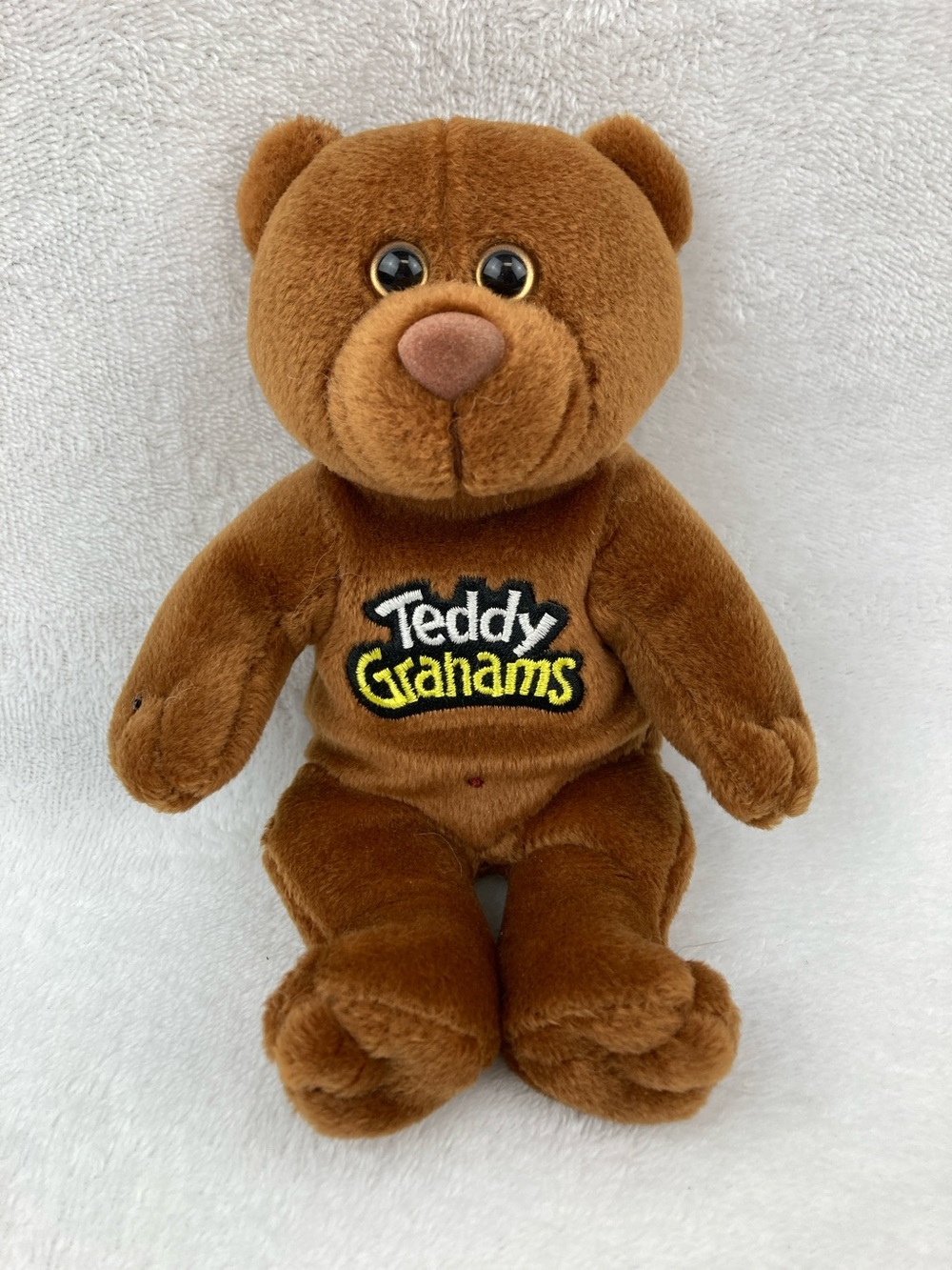 Creature Comforts Teddy Grahams Spicy Cinnamon Bear Plush Stuffed Animal Toy 8”